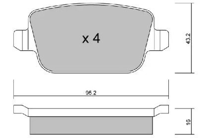 AISIN BPFO-2001